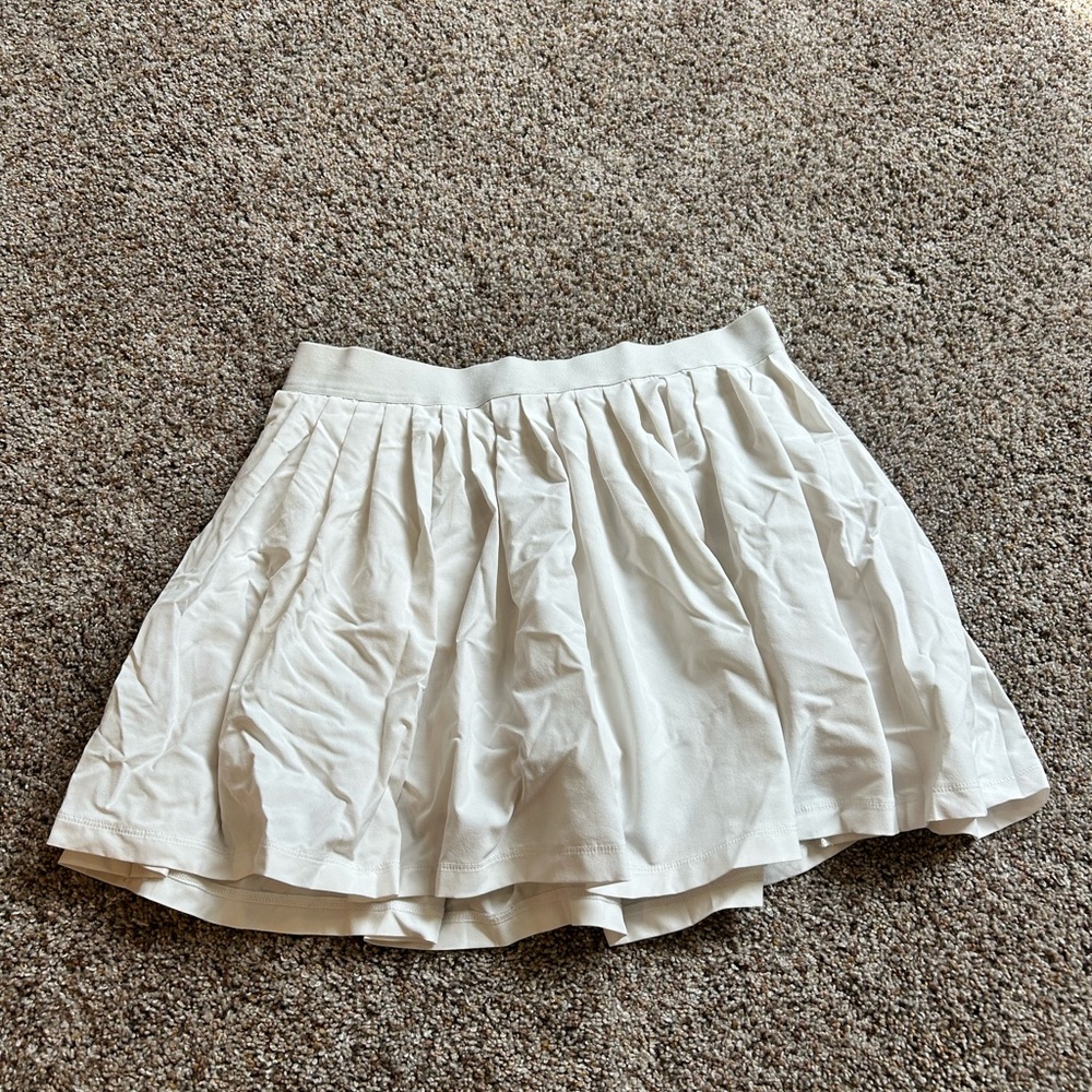 Athleta White Mini Skirt